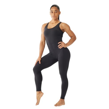 Stylish LOVESOFT Women's Sleeveless Bodysuit for Active Life