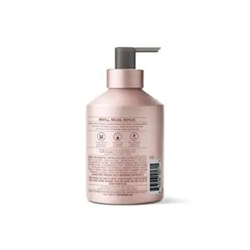 Method Gel Hand Soap Set - Vanilla + Raspberry in Elegant Refillable Aluminum Bottles, Pack of 3