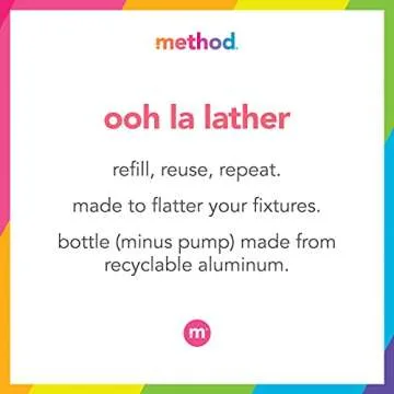 Method Gel Hand Soap Set - Eco-Friendly & Luxurious 12 oz