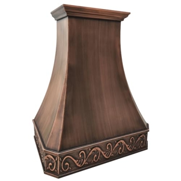 CT Copper Tailor Copper Vent Hood – Handcrafted Elegance with Powerful Performance