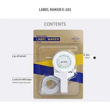 Motex Embossing Label Maker for Creative Labeling