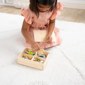 Melissa & Doug Pets 4-in-1 Wooden Jigsaw Puzzles Set