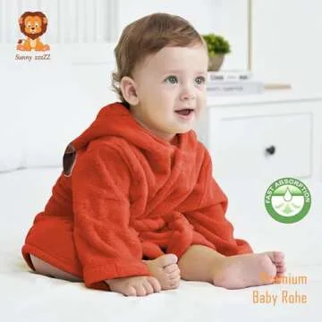 Sunny zzzZZ 2 Pack Unisex Baby Plush Animal Face Robe for 0-9 Months - Neutral Design Softest Newborn Clothes for Boys and Girls - Baby Essentials Registry Search Gifts - Owl and Rhino
