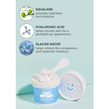 Hydrating Korean Face Mask with Hyaluronic Acid - I DEW CARE