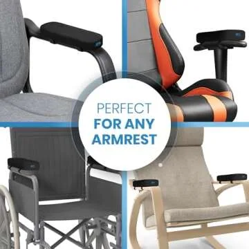 Office Chair Arm Pads for Comfort & Elbow Support
