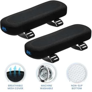 Office Chair Arm Pads for Comfort & Elbow Support