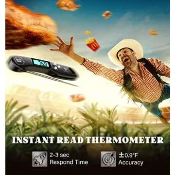 DOQAUS Digital Meat Thermometer for Instant Cooking Success