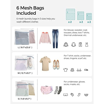 SONGMICS 90L Laundry Hamper with Lid and Removable Liners