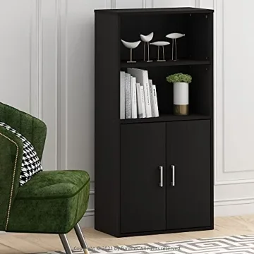 Furinno Pasir 4-Tier Bookshelf for Stylish Storage