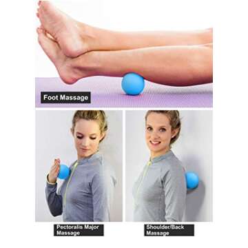 Massage Lacrosse Ball for Myofascial Release Therapy