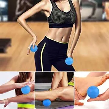 Massage Lacrosse Ball for Myofascial Release Therapy
