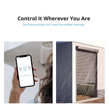 SONOFF WiFi Smart Curtain Switch with Power Metering TUV Certified, DUALR3 Dual Relay DIY Curtain, Blinds, Roller Shutter,Two Way Smart Switch,Works with Alexa&Google Home(1 Pack)