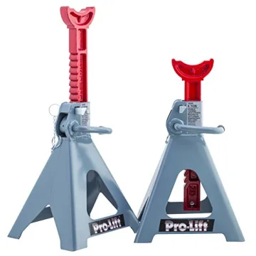Pro-Lift Heavy Duty 6 Ton Jack Stands Pair with Double Locking Pins