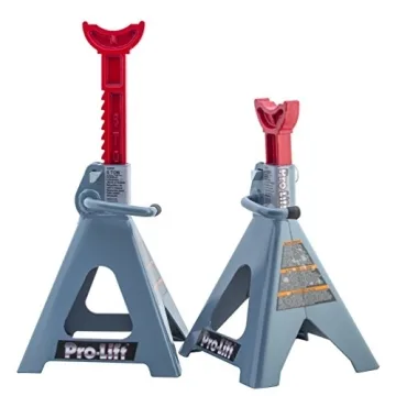 Pro-Lift Heavy Duty 6 Ton Jack Stands Pair with Double Locking Pins
