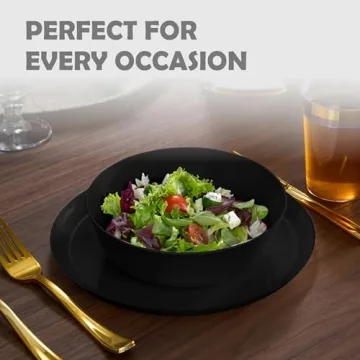 Stylish Disposable Plastic Soup Bowls for Events