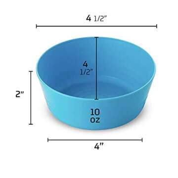 Klickpick Colorful Kids Bowls Set - Fun and Durable