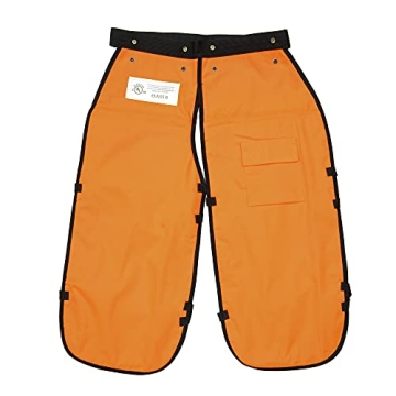 FORESTER Chainsaw Chaps - Adjustable, Protective Safety Gear with Pocket