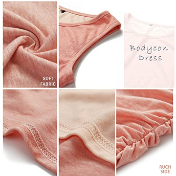 Stylish BTFBM Women's Summer Bodycon Dress - Flattering Fit