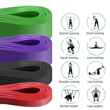 Durable Resistance Bands Set for Full-Body Workout & Therapy