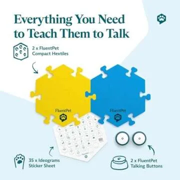 FluentPet Talking Button Set for Cats and Dogs