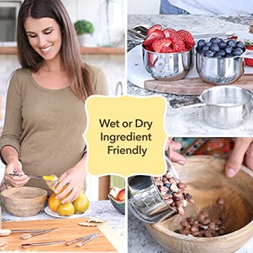 Simply Gourmet Stainless Steel Measuring Set for Precise Cooking