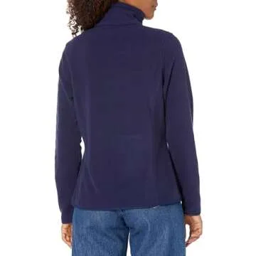 Classic-Fit Full-Zip Polar Fleece Jacket for Women