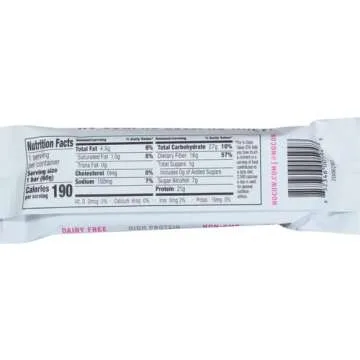 No Cow Protein Bars, Birthday Cake, 20g Plant Based Vegan Protein, Keto Friendly, Low Sugar, Low Carb, Low Calorie, Gluten Free, Naturally Sweetened, Dairy Free, Non GMO, Kosher, 1 Count (Pack of 5)