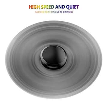 ATESSON Fidget Spinners Toy,Durable High Speed Bearing Metal Hand Finger Spinner EDC ADHD Focus Anxiety Stress Relief Boredom Killing Time Toys for Kids Adults