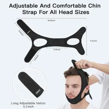 Effective Anti Snore Chin Strap for Men and Women