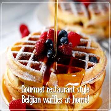 Nostalgia MyMini Flip Belgian Waffle Maker, Waffle Iron with Non-Stick Surfaces, Cool Touch Handles, & Removable Drip Tray, Makes Classic Belgian Style Waffles, Egg Bakes, Cinnamon Rolls, Aqua