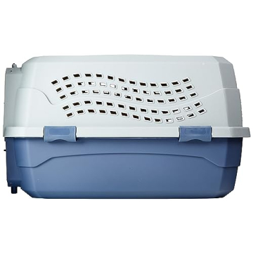 Durable Amazon Basics Dual-Door Pet Carrier for Travel