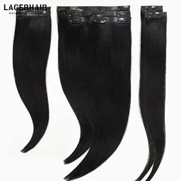 Lacer Hair Seamless Clip-in Hair Extensions 110g 14 Inch