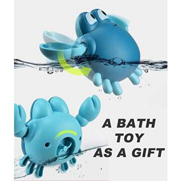 Bath Spout Cover, Universal Whale Bathtub Faucet Baby Shower Protection Cover with A Gift for Kid To...