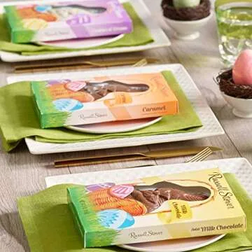 Russell Stover Milk Chocolate Caramel Bunny - Easter Favorite