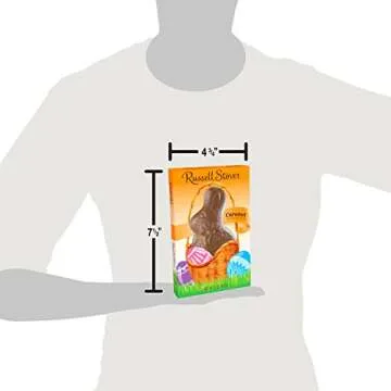 Russell Stover Milk Chocolate Caramel Bunny - Easter Favorite