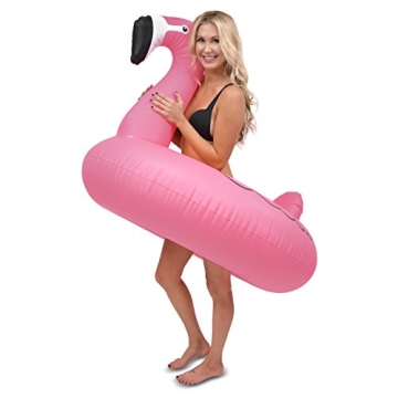GoFloats Flamingo Pool Float Party Tube - Inflatable Rafts, Adults & Kids