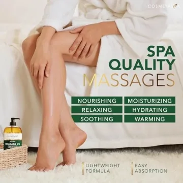 Cosmetasa Massage Oil for Sore Muscles with Roller Ball