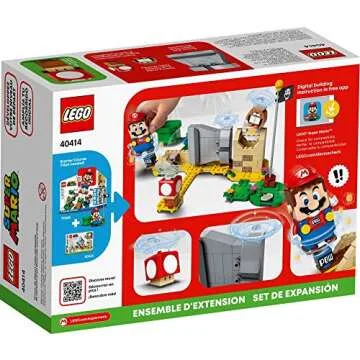 Lego Super Mario: Monty Mole & Super Mushroom Expansion Set - 163 Piece Building Kit