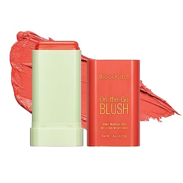 Cream Blush Stick - Multi-Use Contour Beauty Wand for Cheeks, Lips & Eyes