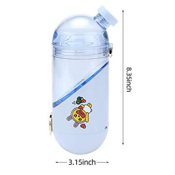 Unique Creative Heart-Shaped Water Bottle 330ML