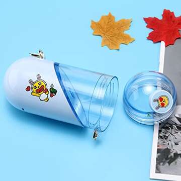 Unique Creative Heart-Shaped Water Bottle 330ML