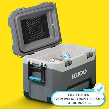 Above Sea Level Cooler Net for Dry Storage and Organization, Compatible with Yeti, Coleman, Igloo, Pelican, and Canyon Ice Chests, Removable and Washable