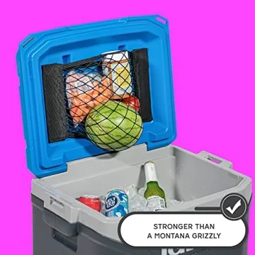 Above Sea Level Cooler Net for Dry Storage and Organization, Compatible with Yeti, Coleman, Igloo, Pelican, and Canyon Ice Chests, Removable and Washable