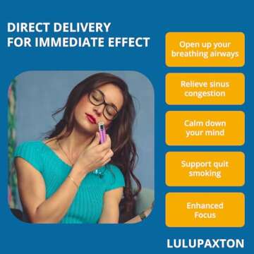 Aromatherapy Nasal Inhaler tubes for Essential Oils, Portable Reusable Blank Aluminum Nasal Inhalers with 2 Mini droppers 24 Cotton Wicks and 24 Writable Stickers, 6 Pack