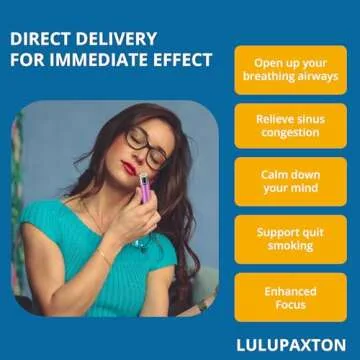 Aromatherapy Nasal Inhaler tubes for Essential Oils, Portable Reusable Blank Aluminum Nasal Inhalers with 2 Mini droppers 24 Cotton Wicks and 24 Writable Stickers, 6 Pack