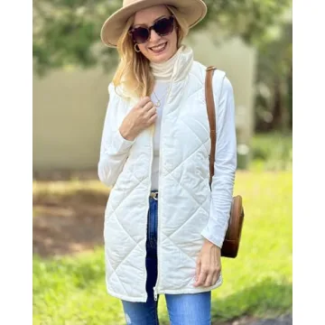 Zeagoo Reversible Puffer Vest for Women - Stylish Warmth