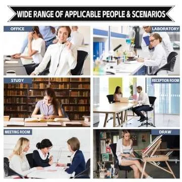 Comfortable Ergonomic Drafting Chair with Lumbar Support