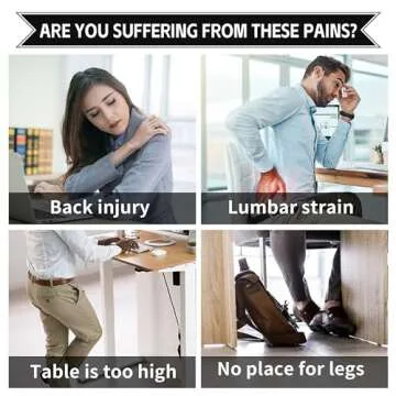 Comfortable Ergonomic Drafting Chair with Lumbar Support