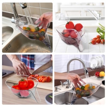 Multifunctional Drain Basket for Easy Kitchen Prep