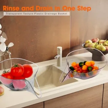 Multifunctional Drain Basket for Easy Kitchen Prep